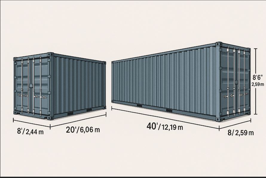 Shipping Containers: Dimensions